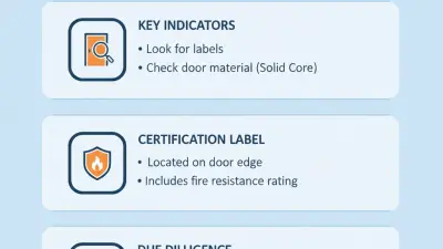 China Custom Exporter Tips to Identify Fire Rated Doors?