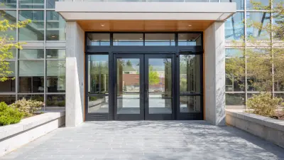 How to Choose the Best Steel Double Doors for Your Commercial Space