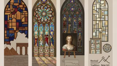 When Did Stained Glass Become Popular in History?