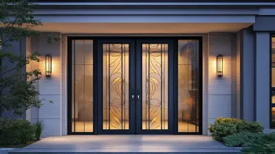 Elevate Your Entryway with Stunning Steel Doors Featuring Elegant Glass Designs
